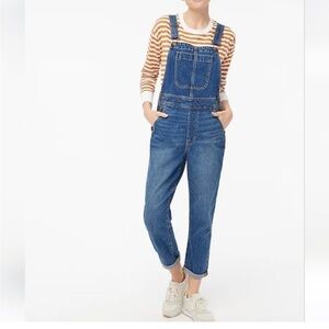 J Crew Factory Denim Overalls